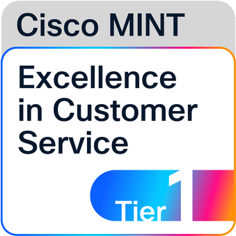 Cisco MINT Excellence in Customer Service Award Tier 1, 2026